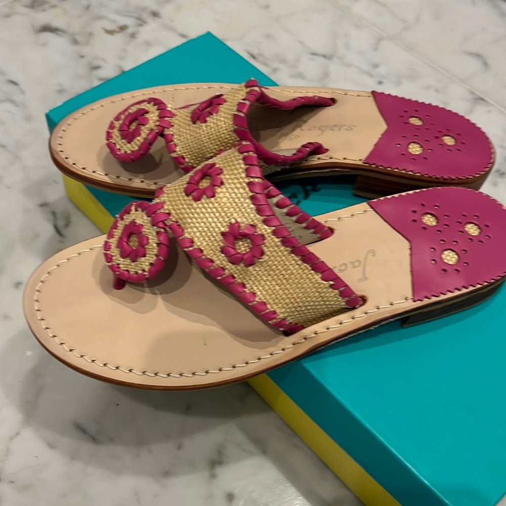Brand new, never been worn Jack Rogers ladies  size 6. (MSRP $128)